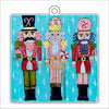 SSA-007 Nutcracker Trio  | 0.25in. Acrylic Ornament | Mix and  Match (any 10+)