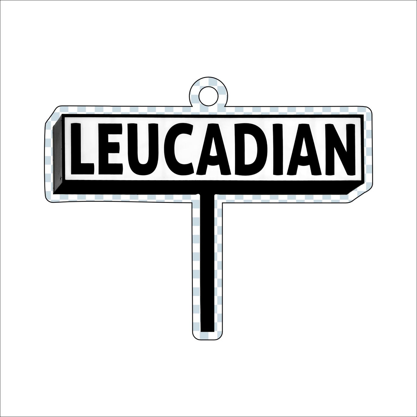 Leucadian Ornament | 0.25in. Acrylic Ornament | Case (any 10+)