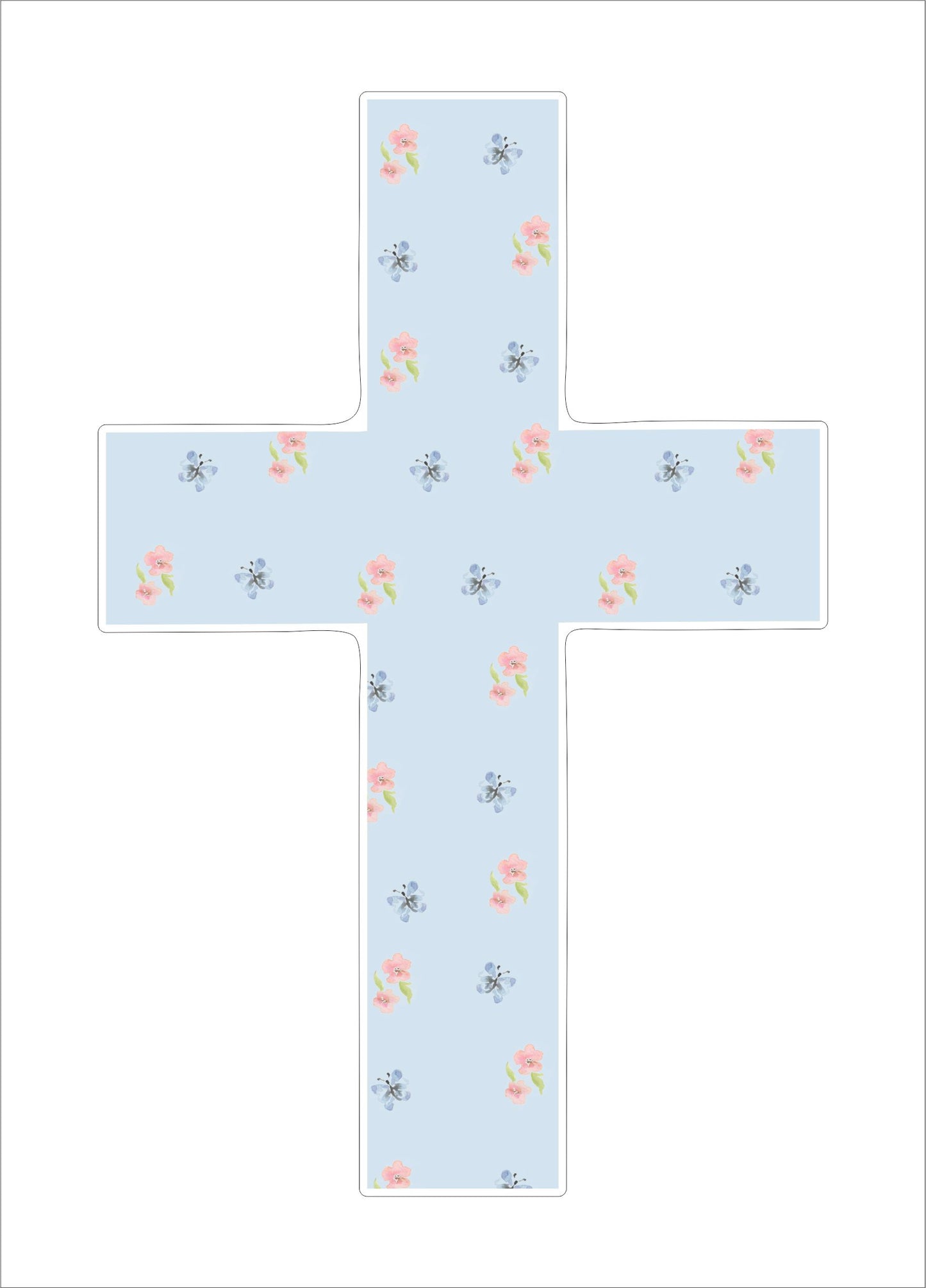SVA-001 Cross | 0.75in. Acrylic Cutout  | Case (any 10+)