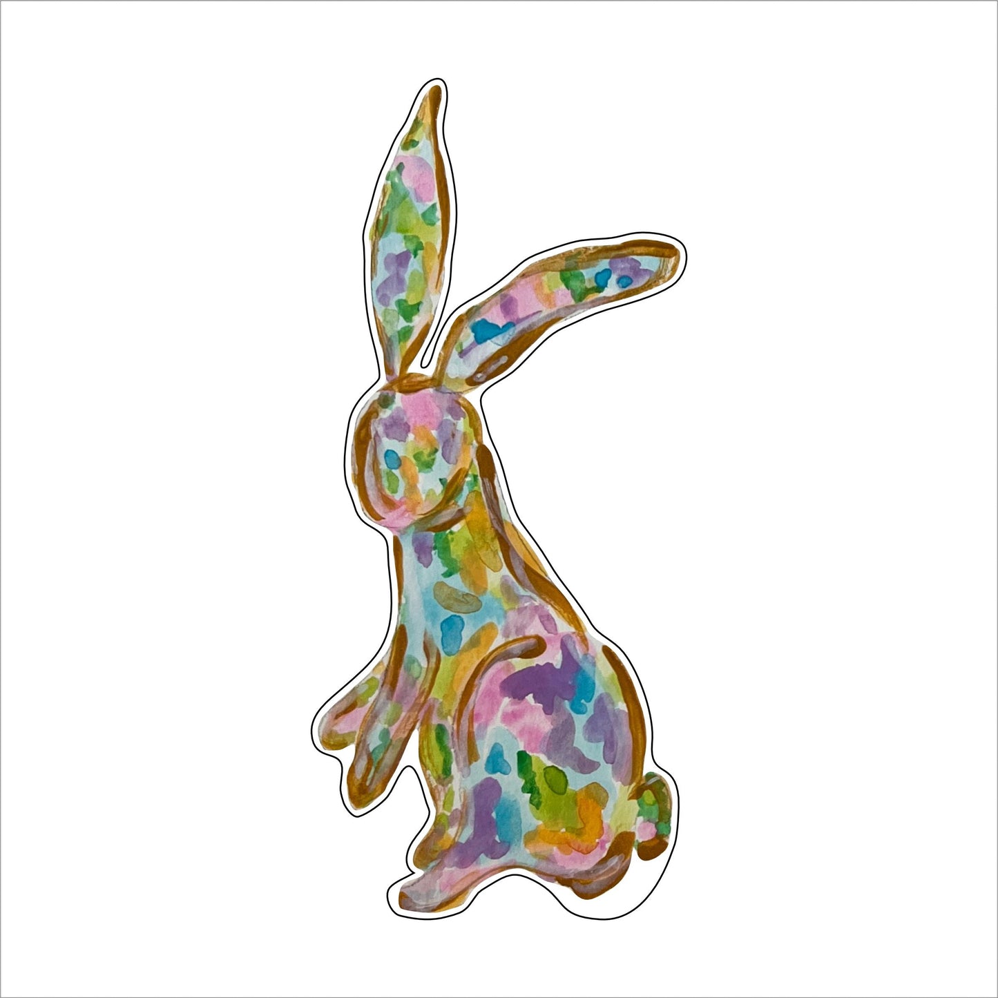 SVA-007 Triple Bunny - Bunny A | 0.75in. Acrylic | Case (any 10+)
