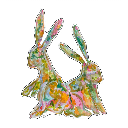 SVA-008 Double Bunny | 0.75in. Acrylic | Case (any 10+)