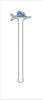 CMS-710-C4 Sailfish Drink Stirrer | 0.125Acrylic Stirrer | Set of 4