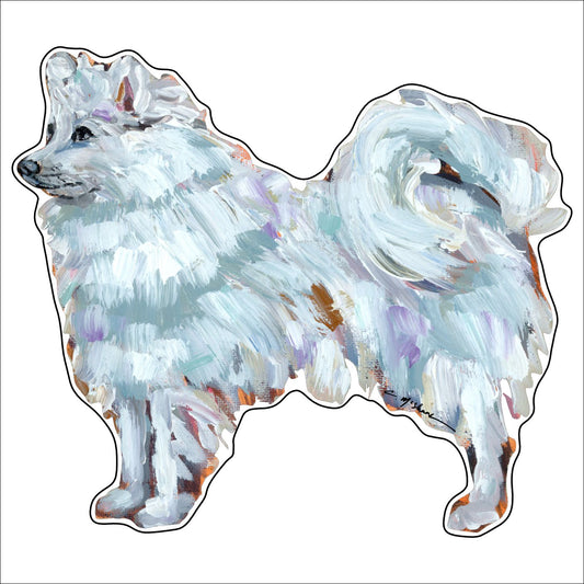 Samoyed | 0.75in. Acrylic Cutout | Case Bundle any 10+ (Pack of 1)