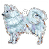 Samoyed | 0.25in. Acrylic Ornament | Mix and Match (any 10+)