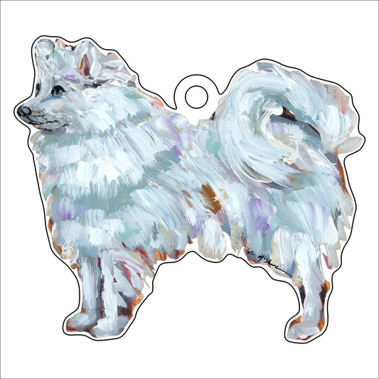 Samoyed | 0.25in. Acrylic Ornament | Mix and Match (any 10+)