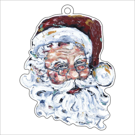 Santa | 0.25in. Acrylic Ornament | Case of 25