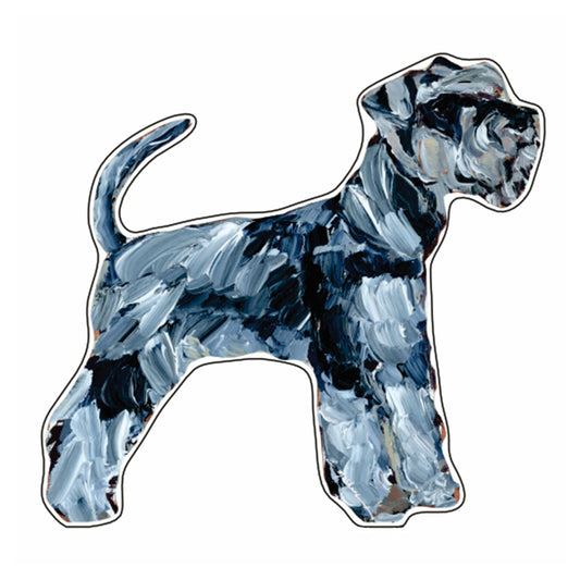 Schnauzer | 0.75in. Acrylic Shelfie | Case of 25