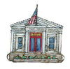 Seaside Post Office | 0.25in. Acrylic Ornament | Case of 25