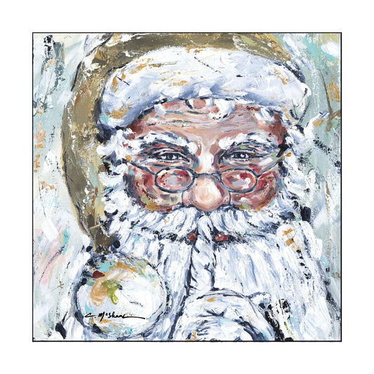 Secret Santa 5.5x5.5 | 0.75in. Acrylic Shelfie | Case of 25