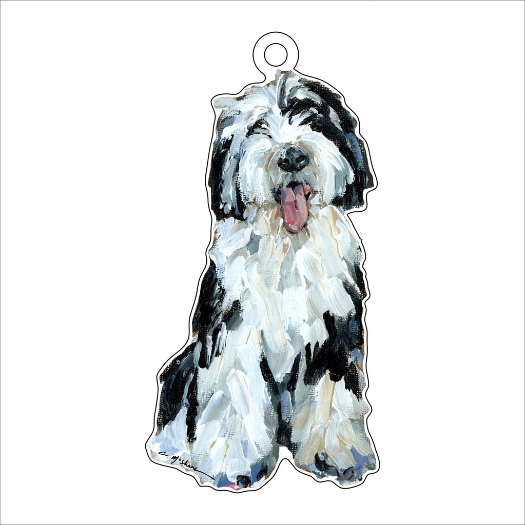 Sheepadoodle 2 | 0.25in. Acrylic Ornament | Mix and Match (any 10+)