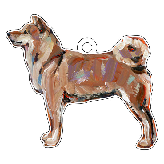 Shiba Inu | 0.25in. Acrylic Ornament | Mix and Match (any 10+)