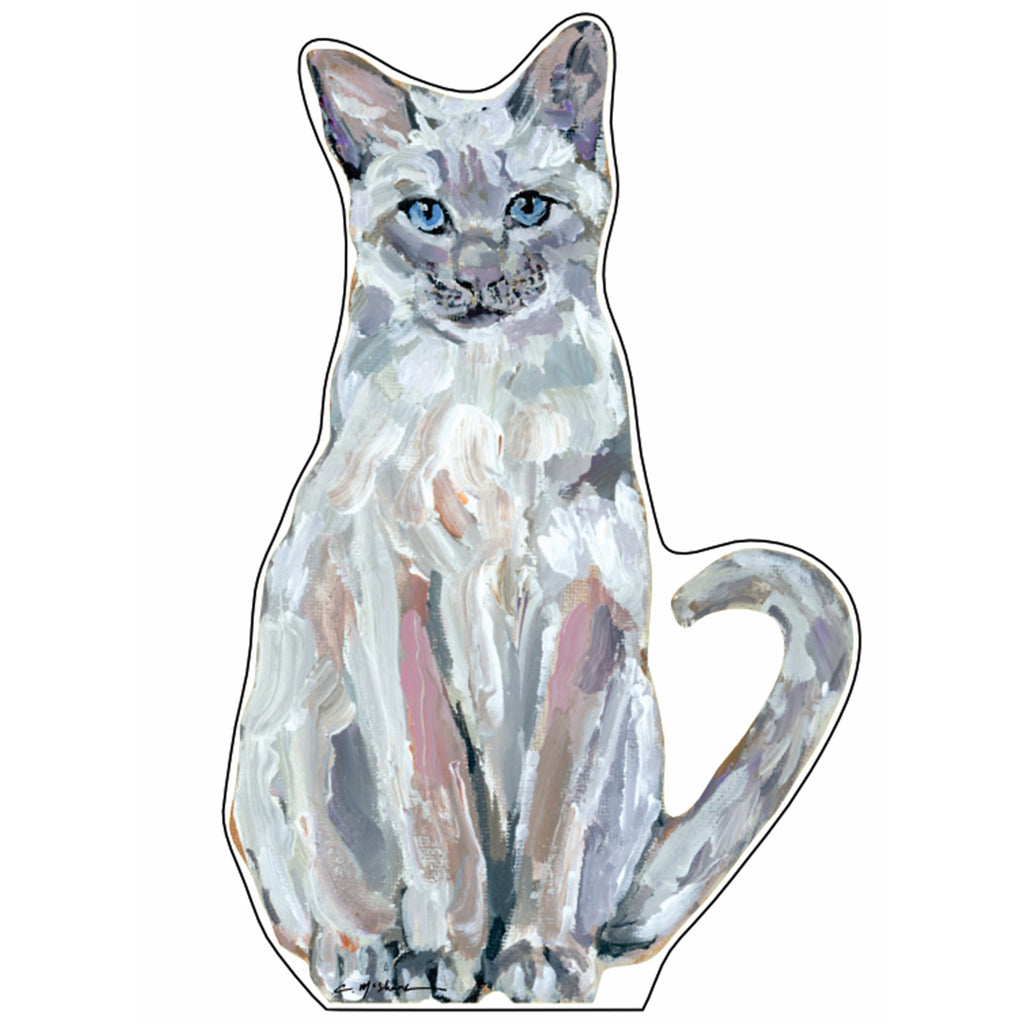 Siamese Cat | 0.75in. Acrylic Cutout | Case Bundle any 10+ (Pack of 1)