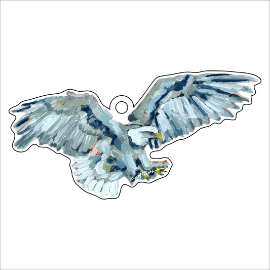 Soaring Wings Light Blue | 0.25" Acrylic Ornament | Case of 25