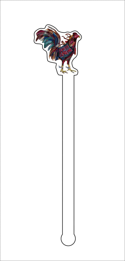 CMS-552-C4 South Carolina Drink Stirrer Set | 0.125Acrylic Stirrer | Set of 4