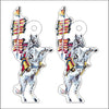 CMS-700-C10 Spirit Rider Earring  | 0.125Acrylic Earrings | Set of 10