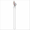CMS-643-C4 Spirit Rider Drink Stirrer | 0.125Acrylic Stirrer | Set of 4