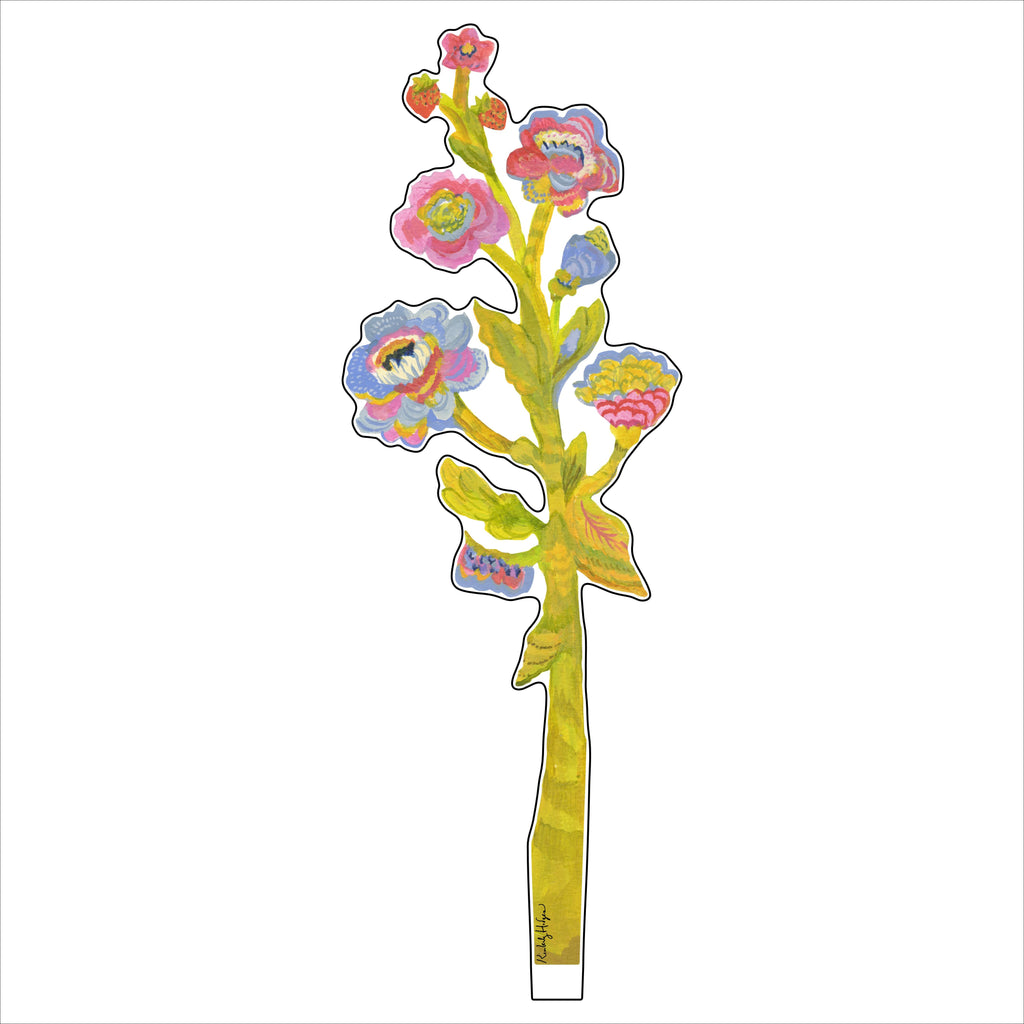 Strawberry Stalk | 0.25in. Acrylic Floral