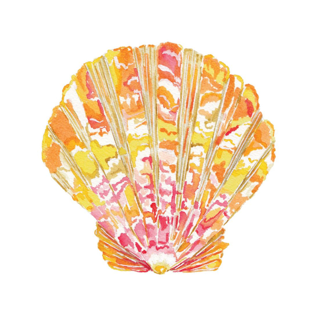 CCRT-013 Sunrise Shell | 0.75" Acrylic Cutout | Case Bundle of 25