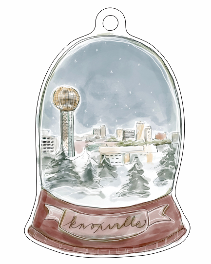 BPM-001 Knoxville Ornament | 0.25 Acrylic | Case Bundle of 25