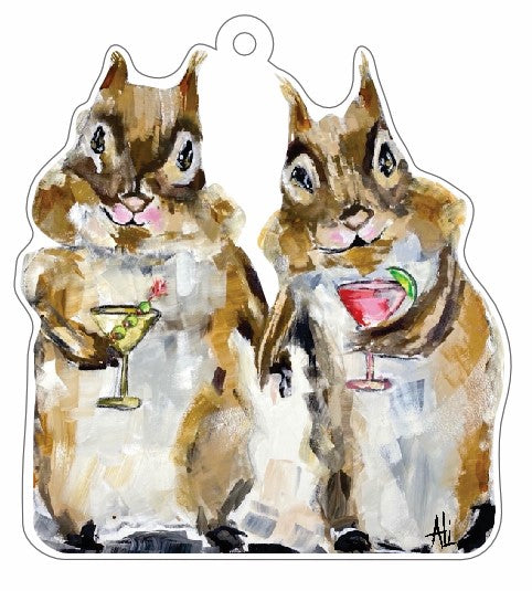 Chipmunk Ornament | 0.25in. Acrylic Cutout | Case Bundle any 10+ (Pack of 1)