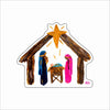 TAS-002 Nativity Scene Mini | 0.50Acrylic Mini Contour