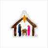 TAS-003 Nativity Scene Ornament | 0.25Acrylic Ornament