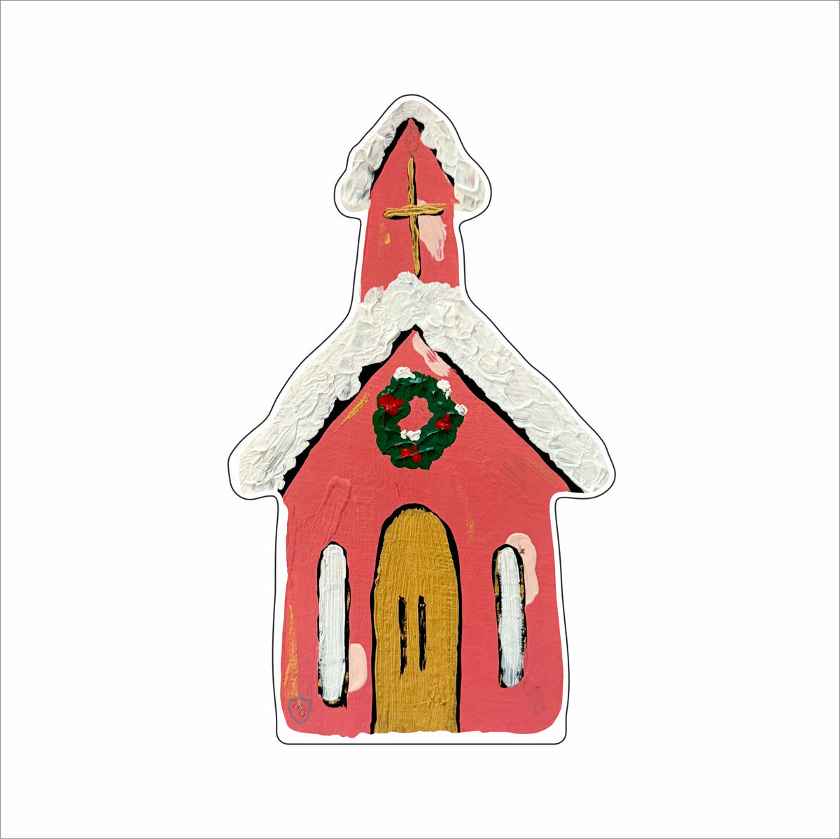 TAS-009 Charleston Church | 0.75Acrylic Contour