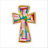 TAS-012 Stained Glass Cross | 0.75Acrylic Contour