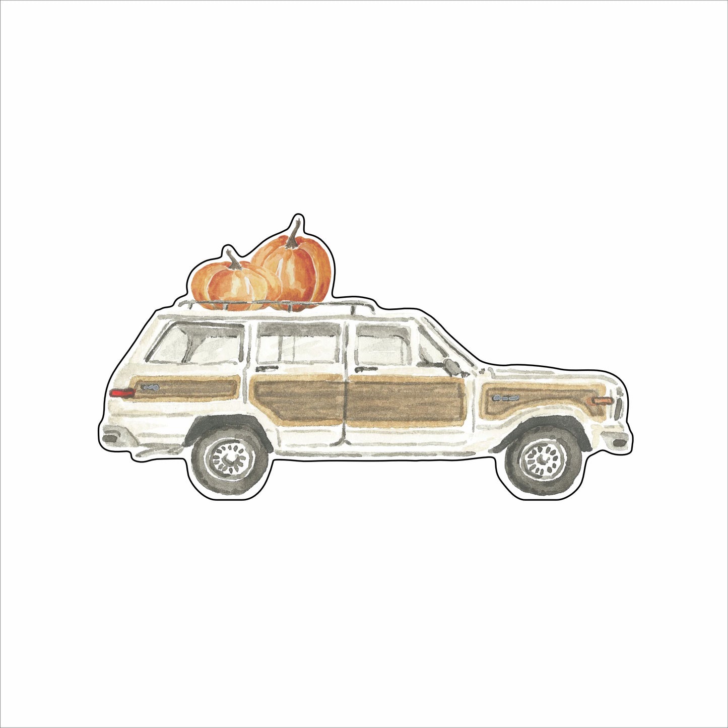 TBPC-021 Pumpkin Wagon | 0.75Acrylic Contour |