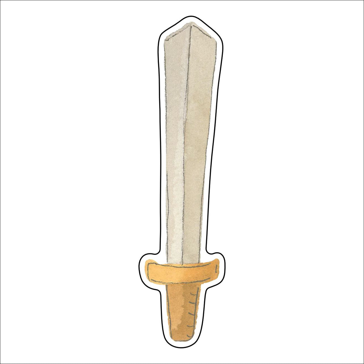TBPC-028 Sword | 0.125Acrylic Magnet Only | Case of 4