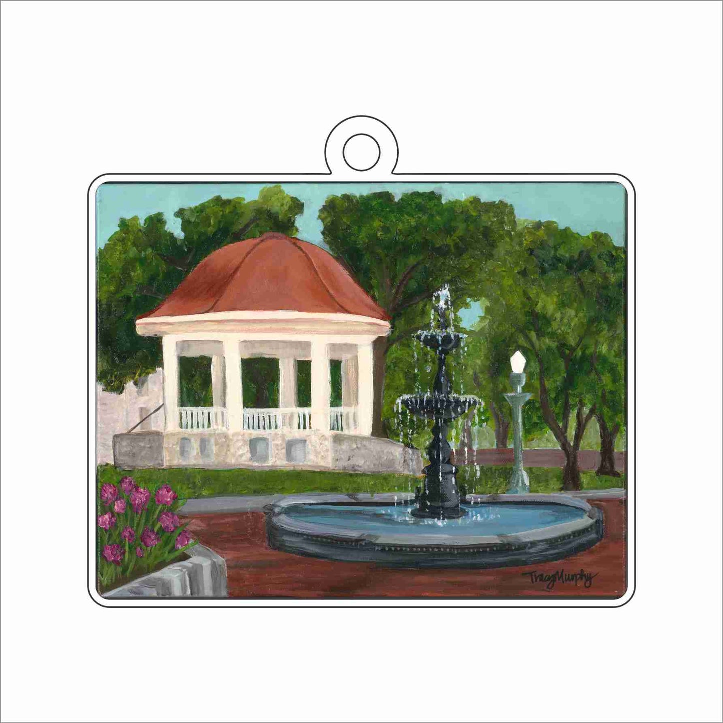 TMS-002 Main Plaza Memories Ornament | 0.25Acrylic Ornament