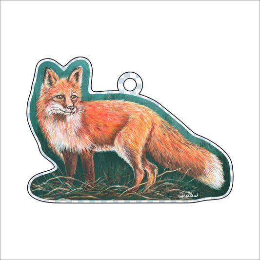 Fox Ornament | 0.25in. Acrylic Ornament | Case (any 10+)