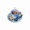 TPA-018 Caffe Machiatto Ornament | 0.25Acrylic Ornament