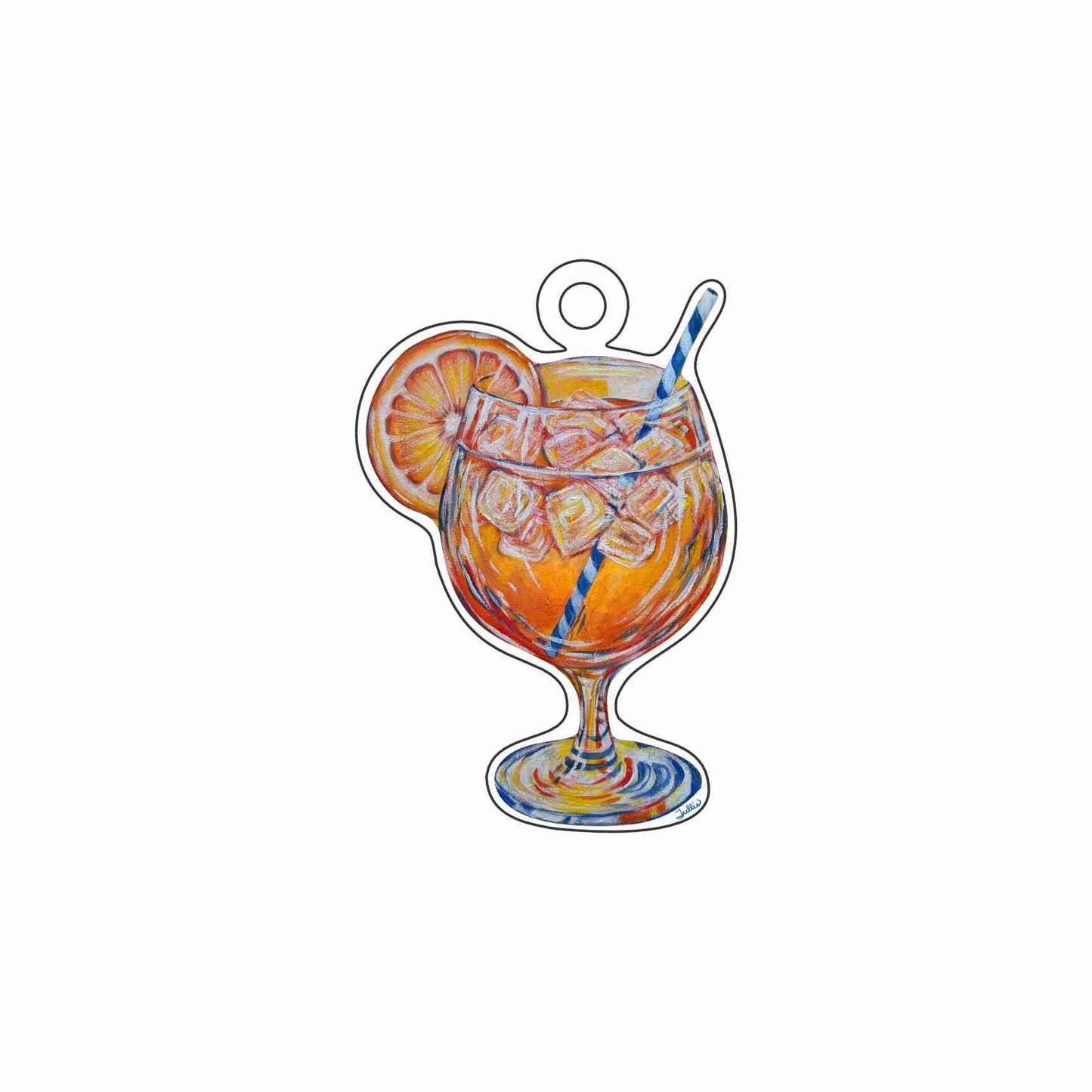 TPA-019 Spritz Ornament | 0.25Acrylic Ornament