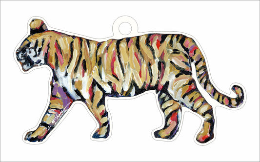 Tiger Gold | 0.25in. Acrylic Ornament | Mix and Match (any 10+)