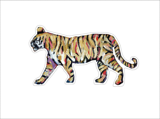 CMS-673-C10 Tiger Gold Button | 0.125Acrylic Button | Set of 10