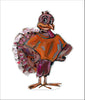 Turkey Bird | 0.50in. Acrylic Mini | Case of 25