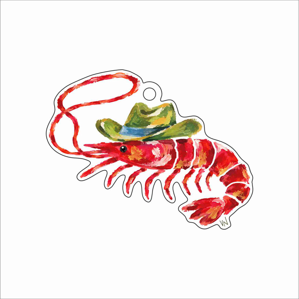 VAN-001 Coastal Cowbody Ornament | 0.25Acrylic Ornament