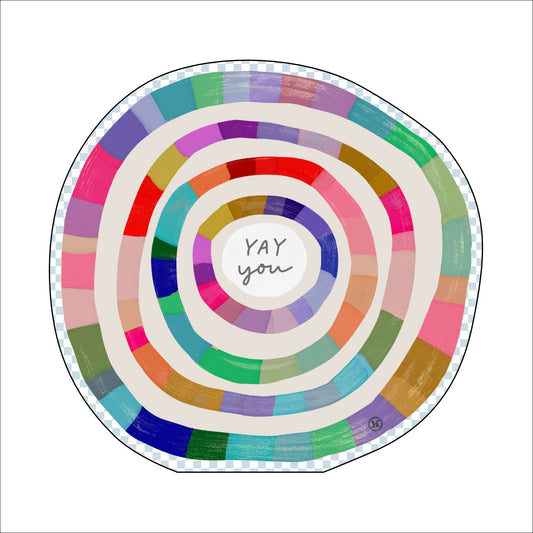 VBA-001 Yay You | 0.75in. Acrylic Cutout | Case (any 10+)