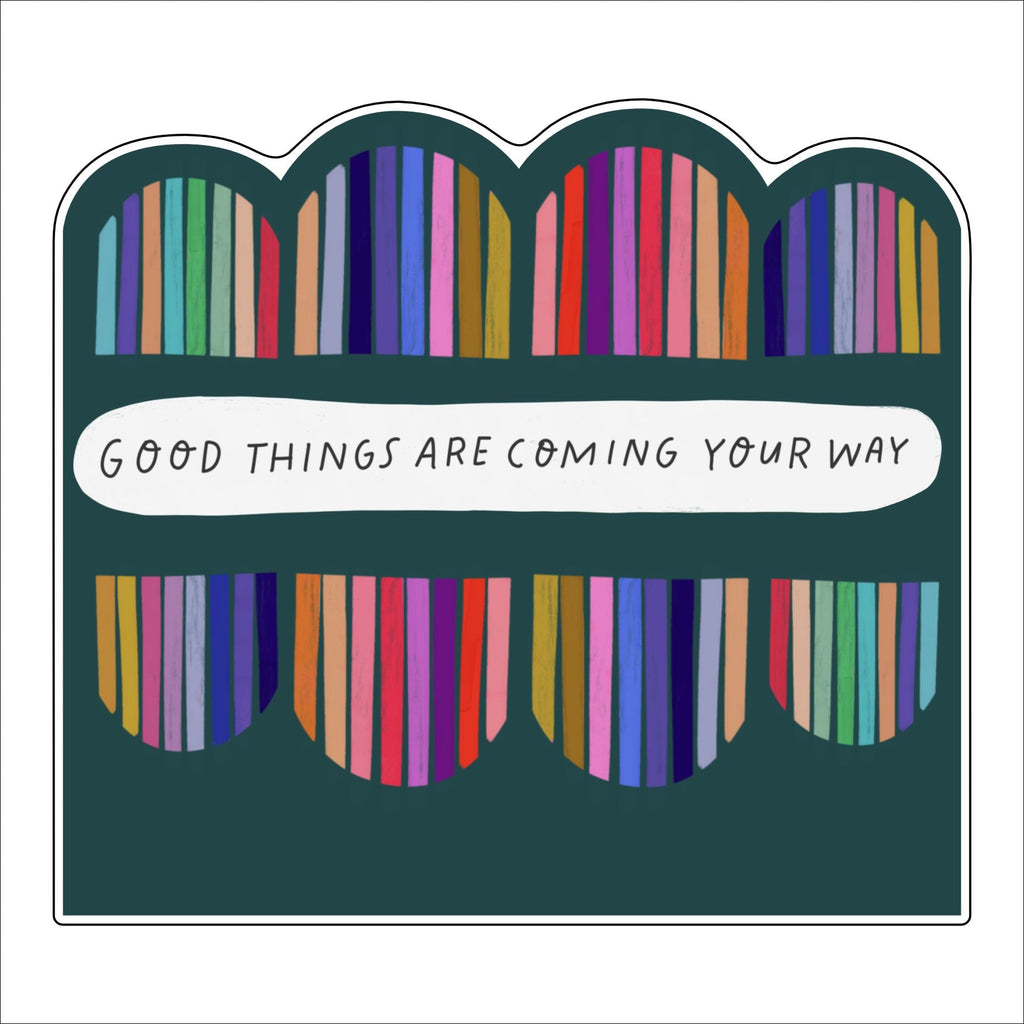 VBA-003 Good Things Coming | 0.75in. Acrylic Cutout | Single