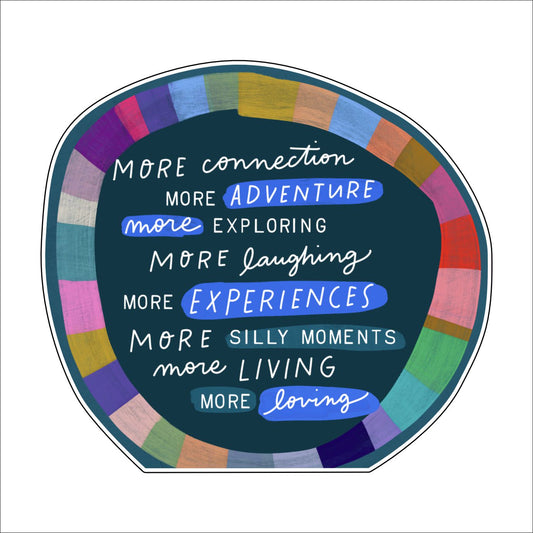 VBA-004 More | 0.75in. Acrylic Cutout | Single