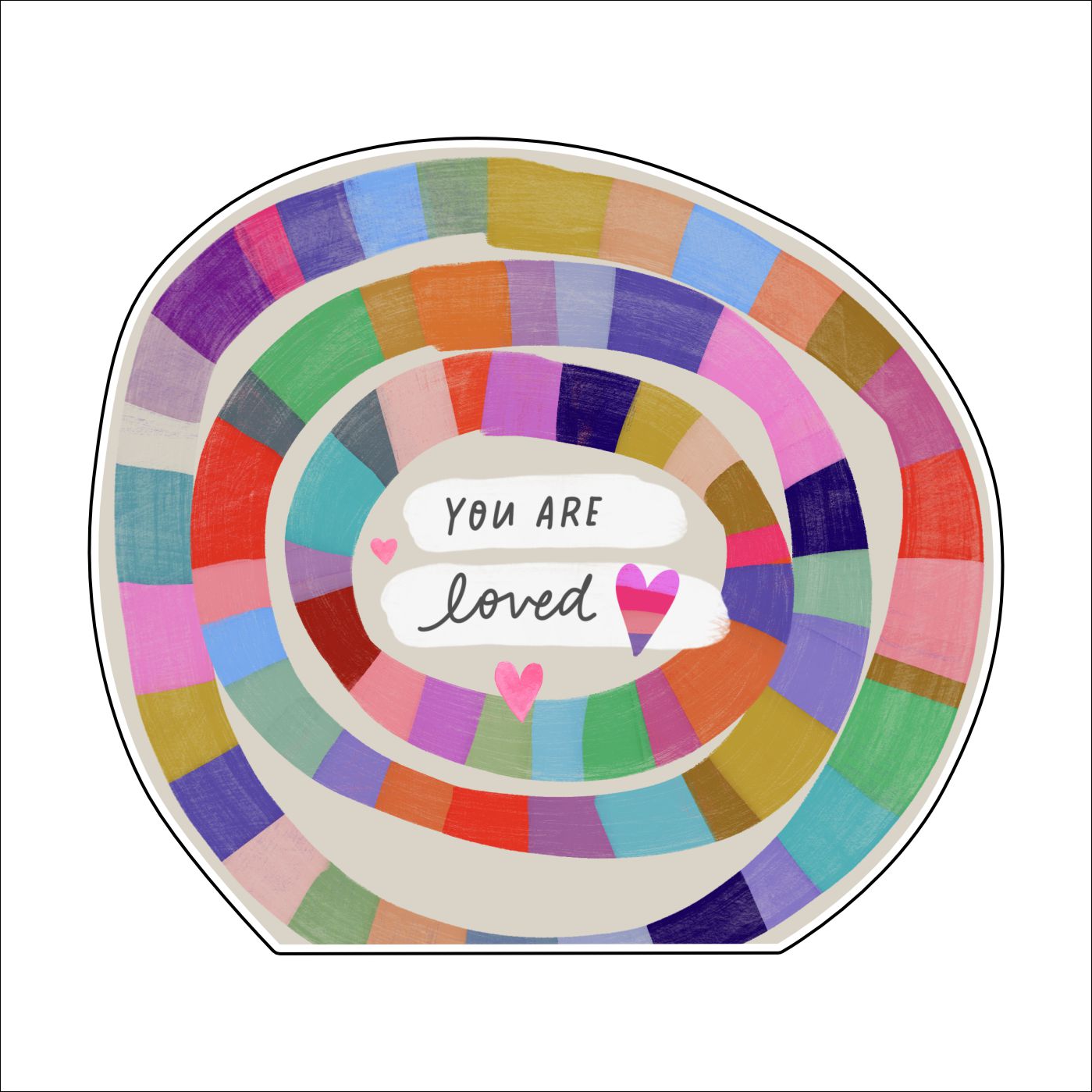 VBA-010 You Are So Loved Mini | 0.50in. Acrylic Cutout | Single
