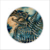 WMA-019 Underwater Fern | 0.25in. Acrylic Coaster (with Cork) | Pack of 4