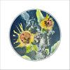 WMA-020 Sunflower | 0.25in. Acrylic Coaster (with Cork) | Pack of 4