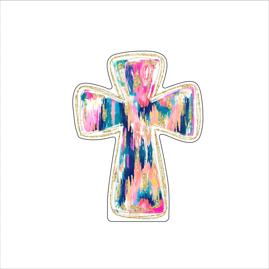 WOTP-002 Ikat Cross Mini | 0.50Acrylic Mini |