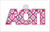 WOTP-016  AOII Ornament | 0.25Acrylic Ornament |