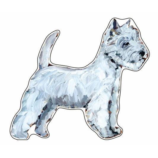 Westie | 0.75in. Acrylic Shelfie | Case of 25