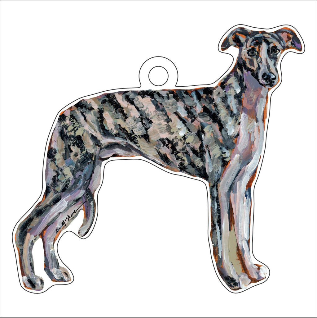 Whippet | 0.25in. Acrylic Ornament | Mix and Match (any 10+)