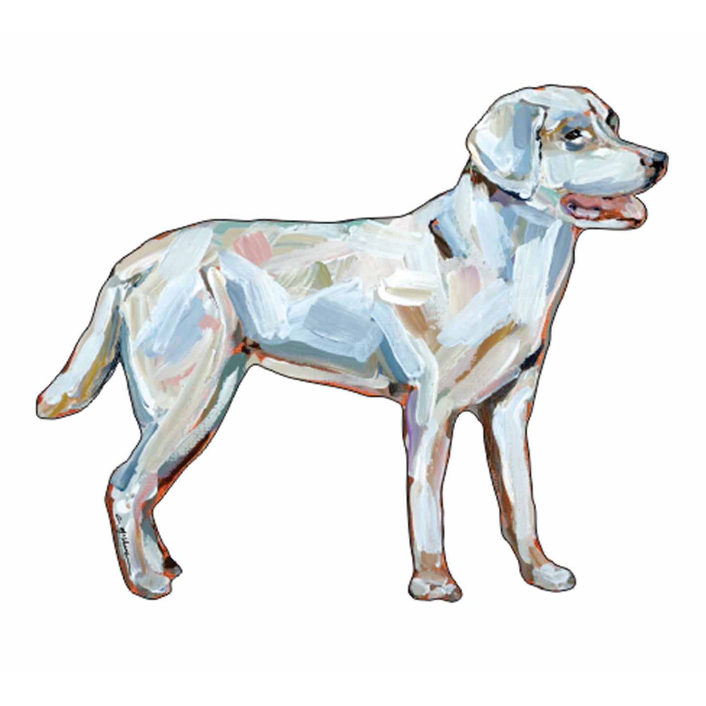 White Lab | 0.75in. Acrylic Cutout | Case Bundle any 10+ (Pack of 1)