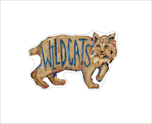 CMS-676-C10 Wildcats Button | 0.125Acrylic Button | Set of 10